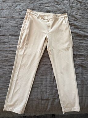 Fabletics Men's The Don Classic Fit Pants in Brutalist Khaki